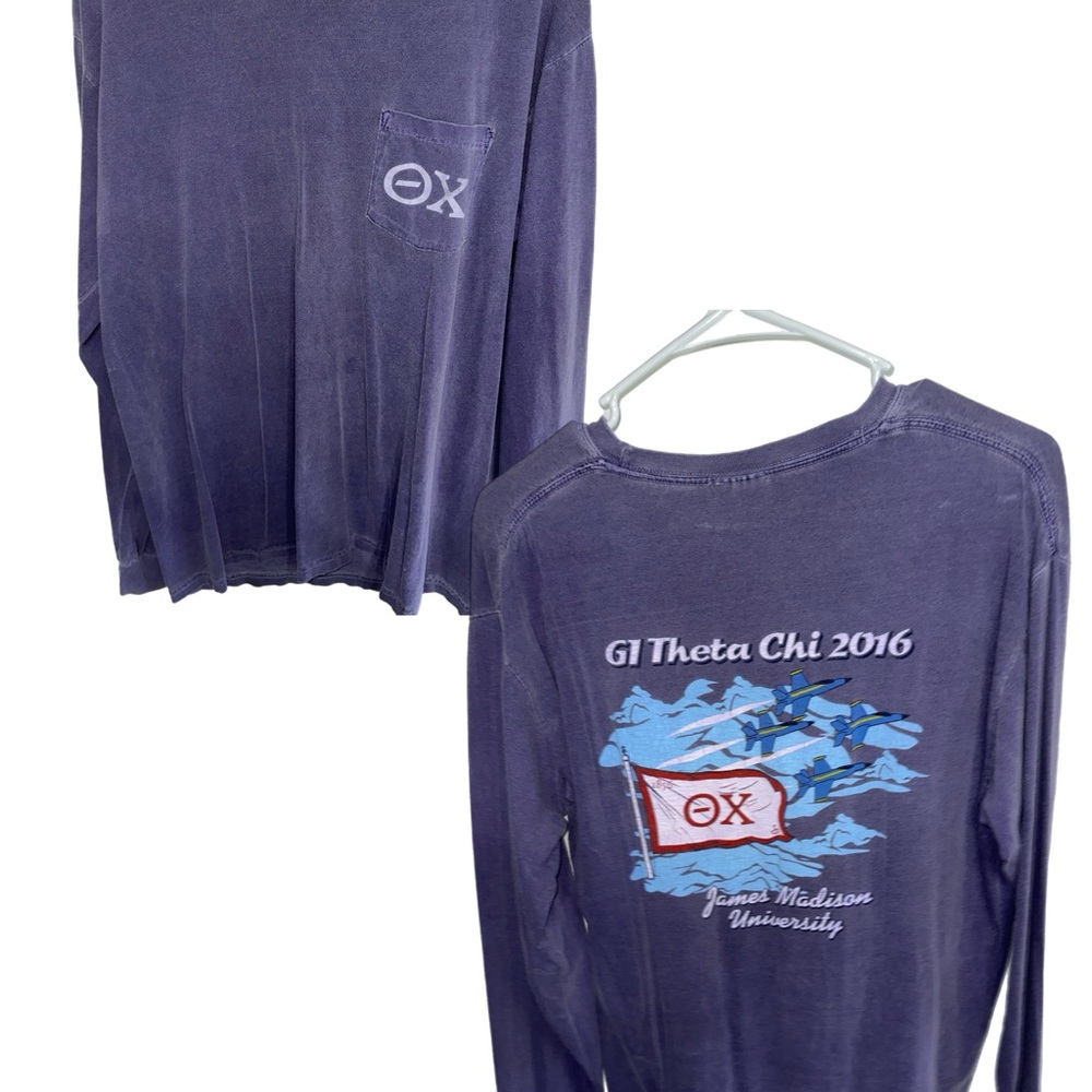 Theta Chi “GI Theta Chi 2016” Comfort Colors Long Sleeve